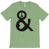 peace and love tshirt party heart tee no war stoner hippie sign ladies T-Shirt