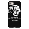 without a moustache einstein proud hirsute mustachioed grooming iPhone 8