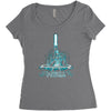 mega Women's Triblend Scoop T-shirt