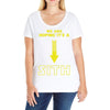 We are Hoping It's a Sith Ladies Curvy T-Shirt