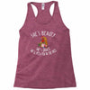 she's beauty she' grace t shirt chicken farm Racerback Tank