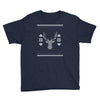 ugly deer christmas Youth Tee