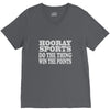 hooray sports win points V-Neck Tee