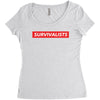 Survivalists Hypebeast Women's Triblend Scoop T-shirt