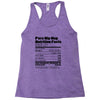 clebrity hip hop nutrition Racerback Tank