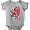krampus (blood red) Baby Bodysuit