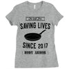 PUBG Yes We Pan Ladies Fitted T-Shirt