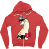 noodle the world Zipper Hoodie