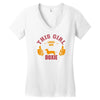 This Girl Loves Her Doxie Women's V-Neck T-Shirt