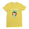 class o f 2018 cool girl Ladies Fitted T-Shirt