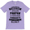 Super Cool Pawpaw Of A Freaking Awesome Grandson T-Shirt