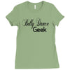 belly dance geek choose your own style dark Ladies Fitted T-Shirt