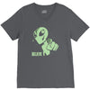 alien believe space sci fi ufo nerd V-Neck Tee