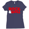 rock n roll Ladies Fitted T-Shirt