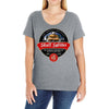 skull splitter beer label ideal birthday present or gift Ladies Curvy T-Shirt