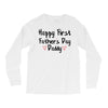 Happy First Father's Day Daddy Long Sleeve Shirts