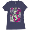 split Ladies Fitted T-Shirt