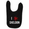 i heart sheldon Baby Bibs