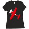 pilot flieger airplane flugzeug extra300 rc flyer Ladies Fitted T-Shirt