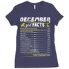 December Girl Facts Capricorn Ladies Fitted T-Shirt