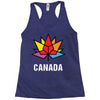 Canada Leaf LGBT Racerback Tank