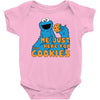 Me Just Here Fore The Cookies Baby Bodysuit