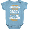 Super Cool Daddy Of A Freaking Awesome Son Baby Onesie