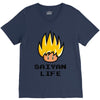 saiyan life V-Neck Tee