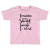 feminism is my second favorite f word Toddler T-shirt