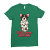 busy doing nothing Ladies Fitted T-Shirt