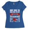 what have the ever done for us? Women's Triblend Scoop T-shirt