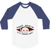 January Peeking Out Asian Baby Boy 3/4 Sleeve Shirt