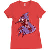mordecai from regular show, walking dead Ladies Fitted T-Shirt