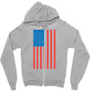 american flag Zipper Hoodie