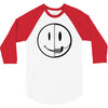 smiley dissection 3/4 Sleeve Shirt