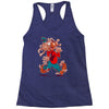 the flying spaghoofy monster Racerback Tank