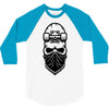 skate skull 3/4 Sleeve Shirt