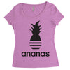Pineapple Women's Triblend Scoop T-shirt