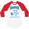 shuffle feel the movement 3/4 Sleeve Shirt
