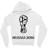 russia 2018 Zipper Hoodie