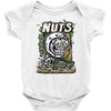 nuts about bikes Baby Onesie