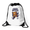 brain drain fox Drawstring Bags