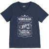 Vintage Aged To Perfection 1974 V-Neck Tee