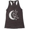 i love you to the moon and back babygrow Racerback Tank