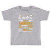 Born January Multitasking Problem Solving Tees Toddler T-shirt