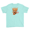 pizzaa monster Youth Tee