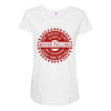 falling confucius Maternity Scoop Neck T-shirt