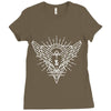 keep spirit and fly high Ladies Fitted T-Shirt