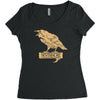 nevermore Women's Triblend Scoop T-shirt