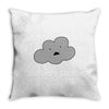 cloud say huh Throw Pillow
